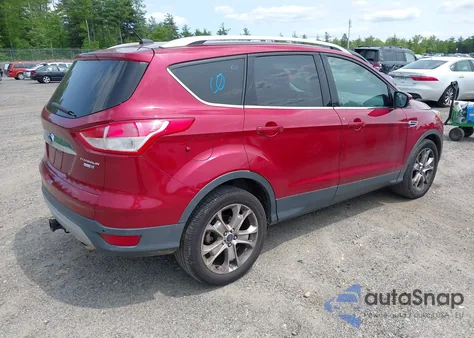 2014 Ford Escape Titanium из США, поврежденный, VIN 1FMCU9J98EUB90547